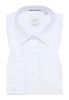 COMFORT FIT Cover Shirt in wit vlakte
