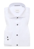 COMFORT FIT Cover Shirt in wit vlakte