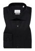 COMFORT FIT Cover Shirt in zwart vlakte