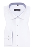 COMFORT FIT Overhemd in wit vlakte