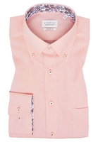 COMFORT FIT Overhemd in zalm vlakte
