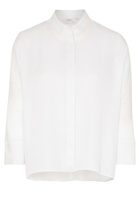 DRIEKWART MOUW BLOUSE 1863 BY ETERNA - PREMIUM WIT UNI