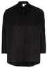 DRIEKWART MOUW BLOUSE 1863 BY ETERNA - PREMIUM ZWART UNI