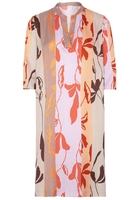 DRIEKWART MOUW BLOUSEJURK 1863 BY ETERNA - PREMIUM ORANJE / BRUIN