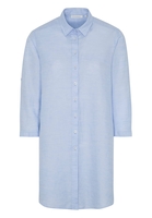 ETERNA DRIEKWART MOUW BLOUSE MODERN CLASSIC LICHTBLAUW UNI
