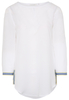 ETERNA DRIEKWART MOUW BLOUSE MODERN CLASSIC WIT UNI