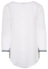 ETERNA DRIEKWART MOUW BLOUSE MODERN CLASSIC WIT UNI