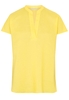ETERNA KORTE MOUW BLOUSE MODERN CLASSIC GEEL UNI