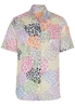 ETERNA KORTE MOUW BLOUSE MODERN CLASSIC KLEURRIJK PRINT