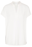 ETERNA KORTE MOUW BLOUSE MODERN CLASSIC VISKOSE WIT UNI