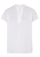 ETERNA KORTE MOUW BLOUSE MODERN CLASSIC WIT UNI