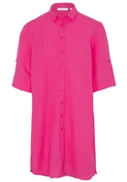ETERNA KORTE MOUW BLOUSEJURK MODERN CLASSIC ROZE UNI