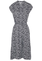 ETERNA KORTE MOUW BLOUSEJURK MODERN CLASSIC ZWART PRINT