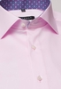 ETERNA KORTE MOUW OVERHEMD COMFORT FIT COOL SHIRT SATIJNBINDING ROZE