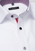 ETERNA KORTE MOUW OVERHEMD COMFORT FIT POPELINE WIT UNI