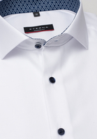 ETERNA KORTE MOUW OVERHEMD MODERN FIT COOL SHIRT TWILL WIT UNI
