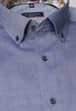ETERNA KORTE MOUW OVERHEMD MODERN FIT OXFORD JEANS BLAUW UNI