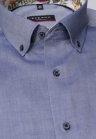 ETERNA KORTE MOUW OVERHEMD MODERN FIT OXFORD JEANS BLAUW UNI