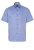 ETERNA KORTE MOUW OVERHEMD MODERN FIT OXFORD LICHTBLAUW UNI