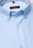 ETERNA KORTE MOUW OVERHEMD MODERN FIT PINPOINT BLAUW UNI