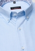 ETERNA KORTE MOUW OVERHEMD MODERN FIT PINPOINT BLAUW UNI