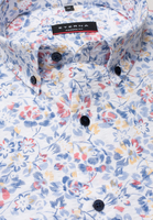 ETERNA KORTE MOUW OVERHEMD MODERN FIT POPELINE KLEURRIJK PRINT