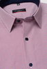ETERNA KORTE MOUW OVERHEMD MODERN FIT POPELINE ROOD PRINT