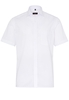 ETERNA KORTE MOUW OVERHEMD MODERN FIT POPELINE WIT UNI