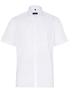 ETERNA KORTE MOUW OVERHEMD MODERN FIT POPELINE WIT UNI