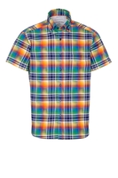 ETERNA KORTE MOUW OVERHEMD REGULAR FIT UPCYCLING SHIRT OXFORD