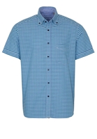 ETERNA KORTE MOUW OVERHEMD REGULAR FIT UPCYCLING SHIRT OXFORD