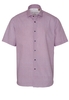 ETERNA KORTE MOUW OVERHEMD REGULAR FIT UPCYCLING SHIRT OXFORD BLAUW /