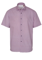 ETERNA KORTE MOUW OVERHEMD REGULAR FIT UPCYCLING SHIRT OXFORD BLAUW /