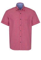 ETERNA KORTE MOUW OVERHEMD REGULAR FIT UPCYCLING SHIRT OXFORD ORANJE /