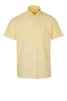 ETERNA KORTE MOUW OVERHEMD REGULAR FIT UPCYCLING SHIRT OXFORD UNI