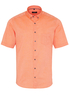 ETERNA KORTE MOUW OVERHEMD SLIM FIT OXFORD ABRIKOOS UNI