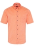 ETERNA KORTE MOUW OVERHEMD SLIM FIT OXFORD ABRIKOOS UNI