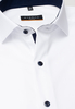 ETERNA KORTE MOUW OVERHEMD SLIM FIT STRETCH WIT UNI
