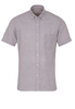 ETERNA KORTE MOUW OVERHEMD SLIM FIT UPCYCLING SHIRT BEIGE UNI