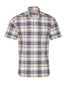 ETERNA KORTE MOUW OVERHEMD SLIM FIT UPCYCLING SHIRT OXFORD
