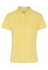 ETERNA KORTE MOUW POLOSHIRT MODERN CLASSIC UPCYCLING SHIRT PIQUÉ GEEL