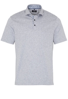 ETERNA KORTE MOUW POLOSHIRT REGULAR FIT JERSEY GRIJS UNI