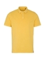 ETERNA KORTE MOUW POLOSHIRT REGULAR FIT UPCYCLING SHIRT PIQUÉ GEEL UNI