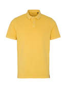 ETERNA KORTE MOUW POLOSHIRT REGULAR FIT UPCYCLING SHIRT PIQUÉ GEEL UNI