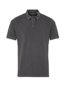 ETERNA KORTE MOUW POLOSHIRT REGULAR FIT UPCYCLING SHIRT PIQUÉ GRIJS