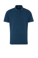 ETERNA KORTE MOUW POLOSHIRT REGULAR FIT UPCYCLING SHIRT PIQUÉ PETROL