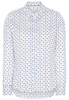 ETERNA LANGE MOUW BLOUSE MODERN CLASSIC BLAUW / WIT PRINT