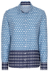 ETERNA LANGE MOUW BLOUSE MODERN CLASSIC BLAUW PRINT