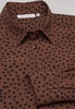 ETERNA LANGE MOUW BLOUSE MODERN CLASSIC BRUIN PRINT