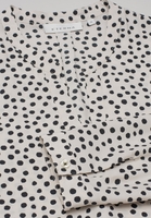 ETERNA LANGE MOUW BLOUSE MODERN CLASSIC CRÈMEKLEURIG PRINT